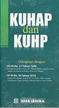 Image of KUHAP dan KUHP