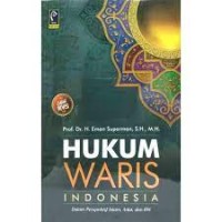 Image of Hukum waris Indonesia : dalam perspektif islam, adat, dan bw