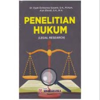 Image of Penelitian hukum = Legal Research