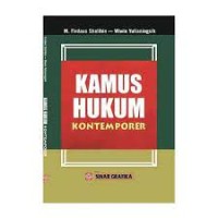 Image of Kamus hukum kontemporer