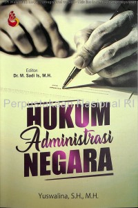 Image of Hukum administrasi negara