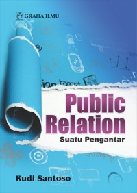 Image of Public relation : suatu pengantar