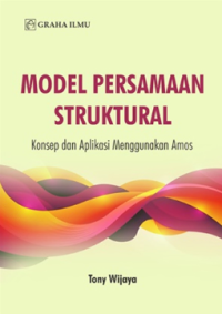 Image of Model persamaan struktural : konsep dan aplikasi menggunakan amos