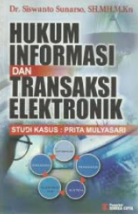 Image of Hukum informasi  dan transaksi  elektronik