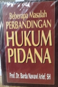 Image of Beberapa Perbandingan Hukum Pidana