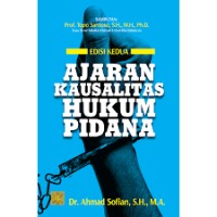 Image of Ajaran kausalitas hukum pidana