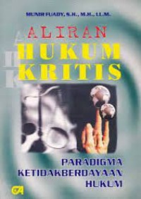 Image of Aliran hukum kritis