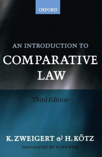 Image of An Introduction to Comparative Law