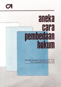 Image of Aneka cara pembedaan hukum