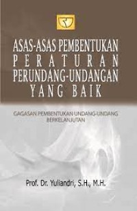 Image of Asas-asas pembentukan peraturan perundang-undangan yang baik