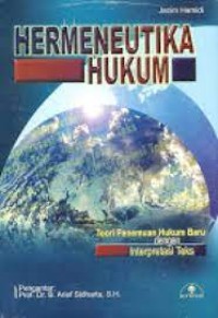 Image of Hermeneutika hukum
