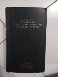 Image of HImpunan Peraturan Perundang-Undangan Republik Indonesia