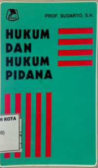 Image of Hukum dan hukum pidana