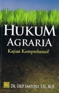 Image of Hukum agraria kajian komprehensif