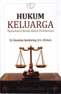 Image of Hukum keluaraga : harta-harta benda dalam perkawinan