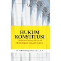 Image of Hukum konstitusi : pandangan dan gagasan modernisasi negara hukum