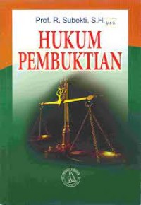Image of Hukum pembuktian