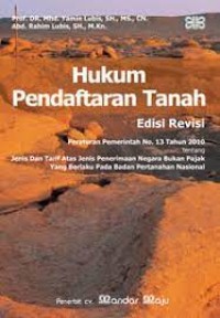 Image of Hukum pendaftaran tanah
