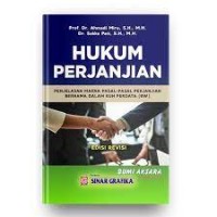 Image of Hukum perjanjian : penjelasan makna pasal-pasal perjanjian bernama dalam KUH perdata (BW)