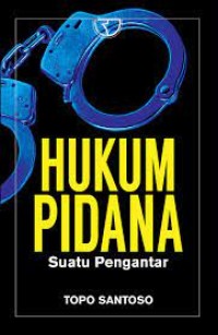 Image of Hukum pidana suatu pengantar