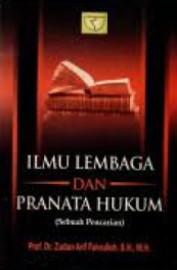 Image of Ilmu lembaga dan pranata hukum