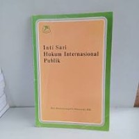 Image of Inti sari hukum internasional publik