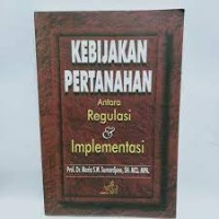 Image of Kebijaksaan pertahanan antara regulasi implementasi