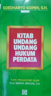 Image of Kitab undang-undang hukum perdata