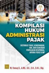 Image of Kompilasi hukum administrasi pajak jilid 1