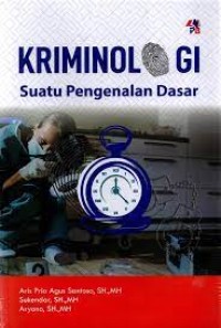 Image of Kriminologi : suatu pengenalan dasar