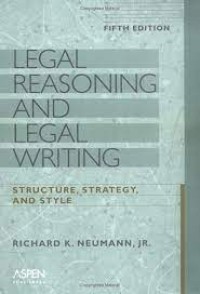Image of Legal reasoning and legal writing
