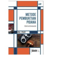 Image of Metode pembuktian pidana