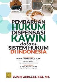 Image of Pembaruan hukum dipensasi kawin dalam sistem hukum di indonesia