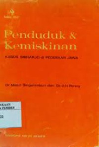 Image of Penduduk & kemiskinan kasus sriharjo di pedesaan jawa