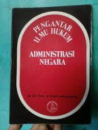 Image of Pengantar ilmu hukum administrasi negara