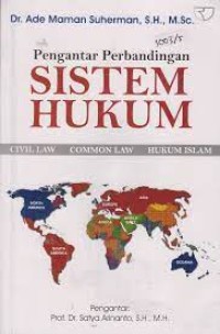 Image of Pengantar perbandingan sistem hukum