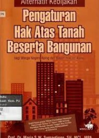 Image of Pengaturan hak atas tanah beserta bangunan
