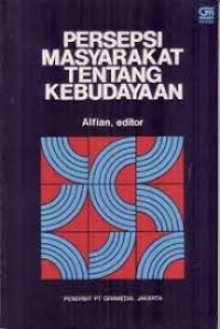 Image of Persepsi masyarakat tentang kebudayaan