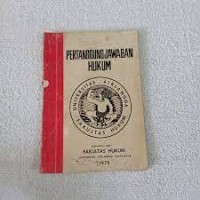Image of Pertanggungjawaban hukum