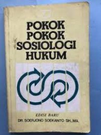 Image of Pokok-pokok sosiologi hukum