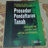 Image of Prosedur pendaftaran tanah