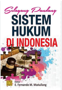 Image of Selayang pandang : hukum di indonesia