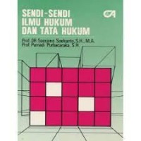 Image of Sendi-sendi ilmu hukum dan tata hukum