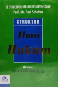 Image of Struktur ilmu hukum = de structuur der rechtswetenschap