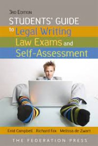 Image of Students' Guide to Legal Writing Law Exams and Self Assessment