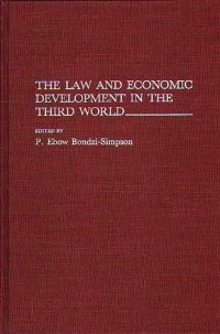 Image of The law and economic development in the third world