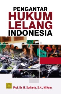 Image of Pengantar Hukum Lelang Indonesia