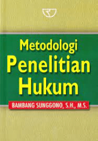 Image of Metodologi Penelitian Hukum